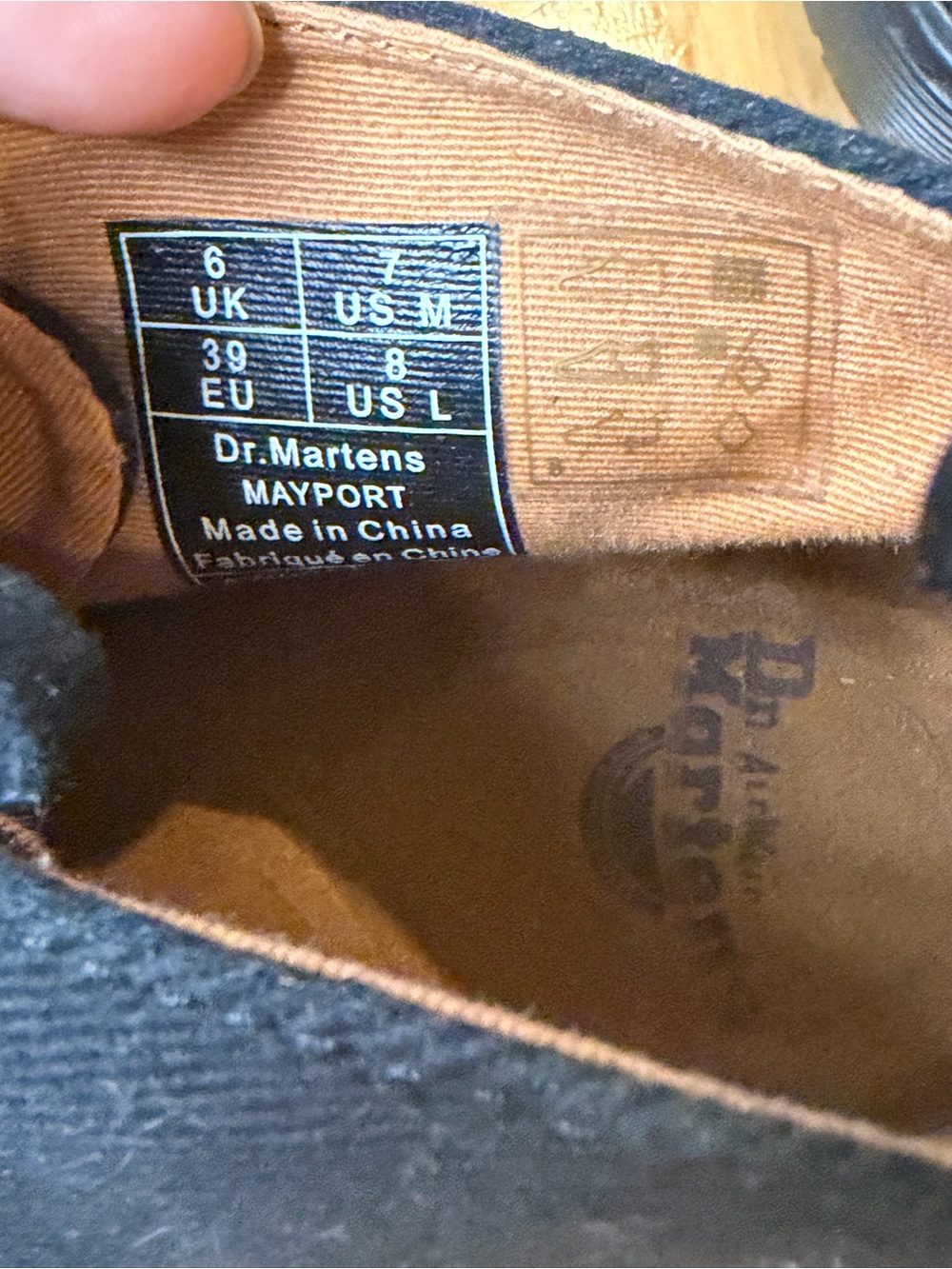 Dr. Martens Mayport AirWair Men's Black Canvas Casual Utility Lace-Up Boots - Picture 7 of 15
